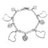 Foto de 20-7 - PULSERA PLATA CORAZONES 15-9MM 17CM