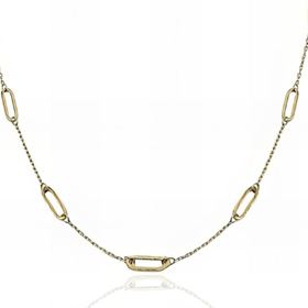 Foto de 28-7254G - GARGANTILLA COMBINADA 45CM 18K 