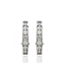 Foto de 07-7929B - PENDIENTES CIRCONITA CARRIL 18MM O.B. 18K