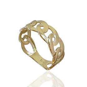 Foto de 28-7762S - SORTIJA ESLABONES 6MM 18K