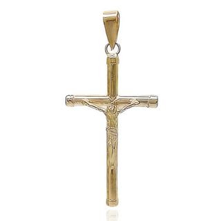 Foto de 9K42-104C - CRUZ CRISTO TUBO 2MM TAPONES 30MM 9K**