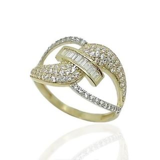 Foto de 44-00045S - SORTIJA BICOLOR CIRCONITA 11MM 18K