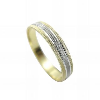Foto de 10-351-285-22 - ALIANZA BICOLOR 4MM 18K