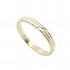 Foto de 10-351-286-20 - ALIANZA RAYADA 3MM 18K