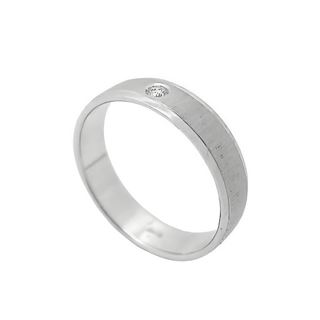 Foto de 10-351-604-15 - ALIANZA MATE BRILLANTE 0.01KTES. 4.5MM O.B. 18K
