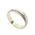 Foto de 10-351-730-15 - ALIANZA BICOLOR ZIG-ZAG 4MM 18K