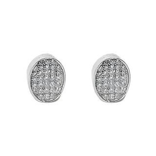 Foto de 25-0190P - PENDIENTES PLATA CIRCONITA 9MM