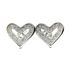 Foto de 25-0547C - PENDIENTES PLATA CORAZÓN CON CIRCONITAS 10MM
