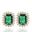 Foto de 28-030EP - PENDIENTES ESMERALDA CIRCONITA 10.5MM 18K