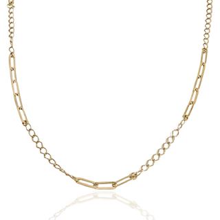 Foto de 28-0034G - GARGANTILLA COMBINADA 45CM (ALARGADOR 2CM) 18K