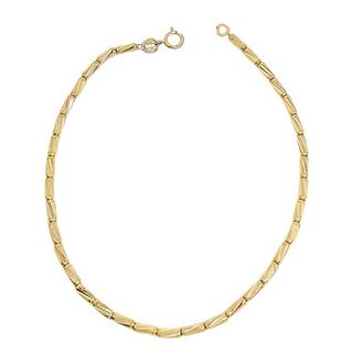 Foto de 28-4555 - PULSERA LAPIDADA 2MM 19CM (3,33gr) 18K 