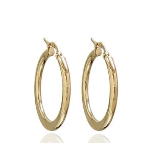 Foto de 28-13528-25 - CRIOLLAS DISMINUCIÓN 2X25MM 18K