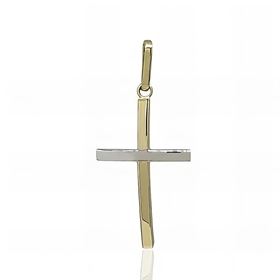 Foto de 28-200128 - CRUZ BICOLOR 26MM 18K