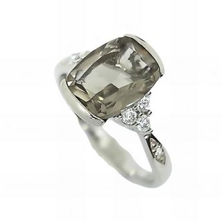 Foto de 32-3561F - *OFERTA* SORTIJA PLATA PIEDRA FUMÉ