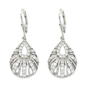 Foto de 38-006 - *OFERTA* PENDIENTES PLATA CIRCONITA 38MM