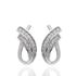 Foto de 40-7083B - PENDIENTES CIRCONITA 13MM CATALÁN O.B. 18K 