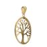 Foto de 51-13323A - COLGANTE ÁRBOL DE LA VIDA 22MM 18K**