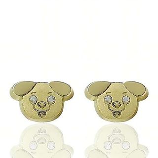 Foto de 51-66502 - PENDIENTES PERRO CIRCONITA 6MM 18K