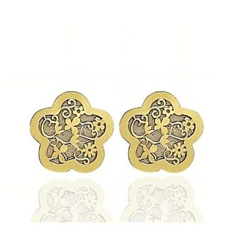 Foto de 51-1513505 - PENDIENTES FLOR NÁCAR 8MM 18K