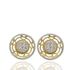 Foto de 51-1299206 - PENDIENTES BICOLOR CIRCONITA 9MM 18K