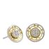 Foto de 51-1299206 - PENDIENTES BICOLOR CIRCONITA 9MM 18K