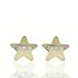 Foto de 99-PT789 - PENDIENTES ESTRELLA CIRCONITA 5.5MM 18K