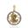 Foto de 62-C698 - MEDALLA VIRGEN NIÑA BICOLOR 19MM 18K
