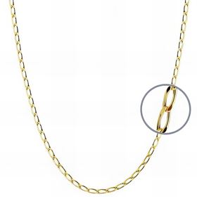 Foto de 04-BLD30X50 - CADENA BILBAÍNA CALIBRE 30X50CM (2,16gr) 18K 