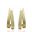 Foto de 71-3503APQ - PENDIENTES MATE-BRILLO 17MM OMEGA 18K