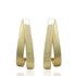 Foto de 71-3503APQ - PENDIENTES MATE-BRILLO 17MM OMEGA 18K