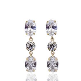 Foto de 71-9923 - PENDIENTES CIRCONITA 23MM 18K