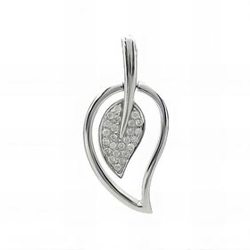 Foto de 75-245C - COLGANTE 'NETO' BRILLANTES O.B. 14MM 18K