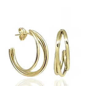 Foto de 90-1707500 - CRIOLLAS TRIPLES TUBO 1.5MM 10X22MM PRESIÓN 18K