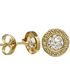 Foto de 71-12386 - PENDIENTES CIRCONITA GRECA 7MM 18K