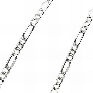 Foto de 20-A3+1B60X45 - CADENA PLATA 3X1 2MMX45CM