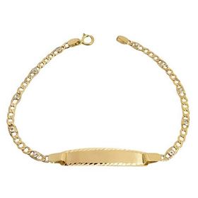 Foto de 9K88-002 - PULSERA PLACA CIRCONITA 2.7MM 17CM (PLACA 6X25MM) 9K**