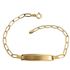 Foto de 9K88-007 - PULSERA PLACA BILBAO 2.9MM 16.5CM (PLACA 6X28MM) (1,31gr) 9K**