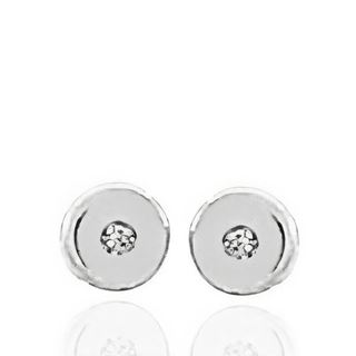 Foto de 87-0172BTE - PENDIENTES "NETO" BRILLANTES 0.012KT 3MM O.B. 18K