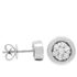 Foto de 10-297-651 - PENDIENTES "NETO" BRILLANTES 0.199KT H-SI 6.5MM O.B. 18K