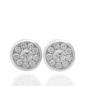 Foto de 10-470-049 - PENDIENTES "NETO" BRILLANTES SI2 0.186-0.144 6.5MM O.B. 18K 