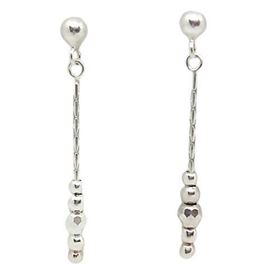 Foto de 20-009 - PENDIENTES PLATA LAPIDADOS 36MM