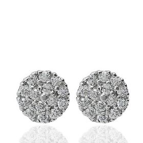 Foto de 13-6905BP - PENDIENTES CIRCONITA 7MM PRESIÓN O.B. 18K