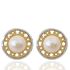 Foto de 51-1269306 - PENDIENTES PERLA BICOLOR 8MM 18K