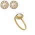 Foto de 51-1269306 - PENDIENTES PERLA BICOLOR 8MM 18K