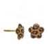 Foto de 51-1026605 - PENDIENTES FLOR LEOPARDO ESMALTE 6MM 18K 