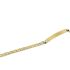 Foto de 10-439-076 - PULSERA PLACA BICOLOR 4MM 19CM (PLACA 8X30MM) (6,40gr) 18K 