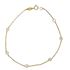 Foto de 28-3347 - PULSERA CIRCONITA 4MM 19CM (ANILLA A 2CM) 18K 