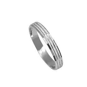 Foto de 10-351-263-15 - ALIANZA RAYADA 3MM O.B. 18K 
