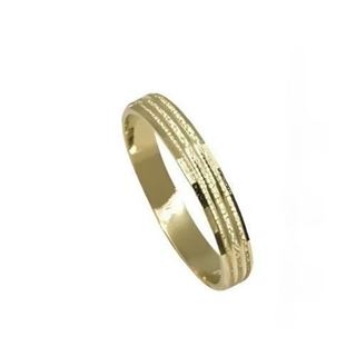 Foto de 10-351-262-14 - ALIANZA RAYADA 3MM 18K