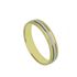 Foto de 10-351-285-22 - ALIANZA BICOLOR 4MM 18K